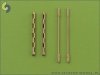 Master AM-32-012 British Mk 2 Browning .303 caliber (7,7mm) without booster and flash hider (2pcs) (1:32)
