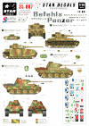 Star Decals 35-887 Befehl-Panzer mix  1/35