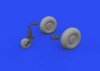 Eduard 648746 Mosquito wheels TAMIYA 1/48