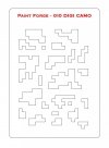 Paint Forge PFST010M STENCIL - DIGI CAMO