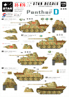 Star Decals 35-876 Panther Ausf D Summer of 43 1/35