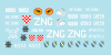 Star Decals 35-C1029 Yugoslavia (JNA), Serbia, Slovenia, Croatia, Bosnia Militia, Bosnia post war (OS-BiH) 1/35