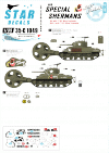 Star Decals 35-C1049 US Special Shermans 1/35