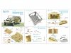 Quinta Studio QD+48546 Kubelwagen Type 82 3D-Printed & coloured Interior on decal paper (Tamiya) (with 3D-printed resin parts)  1/48