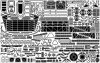Pontos 35004F1 USS CV-10 Yorktown 1944 Detail Up Set (1:350)