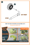 Clear Prop! CPA35002 CH-54A Tarhe wheels set for ICM kit 1/35
