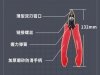 U-Star UA-91370 Double edged cutting pliers (for teenagers) / Szczypce tnące o podwójnych krawędziach (dla nastolatków)