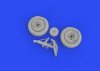 Eduard 648761 A-1J wheels TAMIYA 1/48