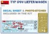 MiniArt 38040 TYP 170V LIEFERWAGEN 1/35