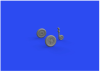 Eduard 648720 Bf 109G-4 wheels EDUARD 1/48