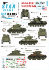 Star Decals 35-C1156 M4A3E8 'Easy Eight' Sherman 1/35