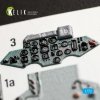 KELIK K72040 SU-27 INTERIOR 3D DECALS FOR TRUMPETER KIT 1/72