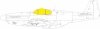 Eduard 644279 P-51B/ C Malcolm Hood canopy LooKplus EDUARD 1/48