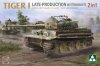 Takom 2199 Tiger I Late Production w/zimmerit Sd.Kfz. 181 Pz.Kpfw. VI Ausf. E (Late/Late Command) 1/35