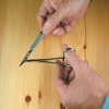Modelcraft PCL5045 Straight Locking Forceps Jaws (Serrated) (150mm)