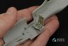Quinta Studio QD48562 P-63C/E Kingcobra 3D-Printed & coloured Interior on decal paper (Dora Wings/AMG) 1/48