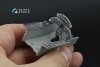 Quinta Studio QD32247 F-104C 3D-Printed & coloured Interior on decal paper (Italeri) 1/32