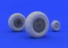 Eduard 632040 Bf 109G-10 wheels 1/32 (Revell)
