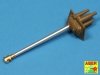 Aber 35L-137 U.S 76 mm M1A2 barrel with muzzle brake for Sherman M4 & M-18 Hellcat (1:35)	