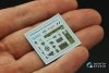 Quinta Studio QD48413 F6F-3E/N Hellcat 3D-Printed & coloured Interior on decal paper (Eduard) 1/48