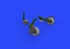 Eduard 648431 MiG-23ML wheels EDUARD, TRUMPETER 1/48