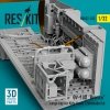 RESKIT RSU32-0102 OV-10D Bronco cargo bay for Kitty Hawk/Zimimodel kit (3D Printed) 1/32