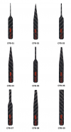 DSPIAE CFB-S01 Carbon Fiber Polishing Plate set