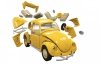 Airfix J6023 QUICK BUILD VW Beetle yellow