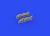 Eduard 648667 Spitfire Mk.V three-stacks exhausts rounded EDUARD 1/48
