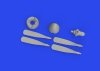 Eduard 672362 P-51D Hamilton Standard propeller uncuffed PRINT EDUARD 1/72