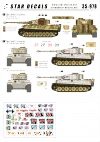 Star Decals 35-978 Tiger I Ausf E Mid production 1/35