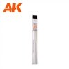 AK Interactive AK6539 ROD 1.50 DIAMETER X 350MM – STYRENE ROD – (8 UNITS)