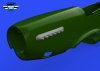 Eduard 648993 P-51B / C exhaust stacks w / fairing EDUARD 1/48