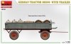 MiniArt 38038 German Tractor D8506 with trailer 1/35