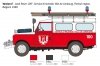 Italeri 3660 LAND ROVER FIRE TRUCK 1/24