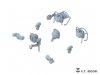 E.T. Model P35-275 Lights Set for Russian T-80U Family 1/35