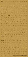 HobbyDecal ST48051V1 F-15 Panel numbers ver 1 1/48