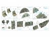 Quinta Studio QD35127 Nakajima B5N2 Kate 3D-Printed coloured Interior on decal paper (Border Model) 1/35
