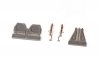 Eduard 648994 P-51B / C undercarriage legs BRONZE EDUARD 1/48