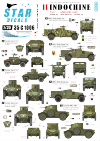 Star Decals 35-C1006 Indochine  1. Armoured cars 1/35