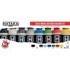 Hataka HTK-AS100 Scale Modelling Basic Colours set (8x17ml)
