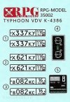 RPG Model 35022 Typhoon-VDV K-4386 w/ 32V01 RCWS 1/35