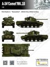 Vespid Models VS720004 A-34 Comet MK.1B 1/72