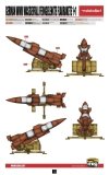 Modelcollect UA72141 German WWII Wasserfall Ferngelenkte Flakrakete 1+1 pack 1:72
