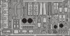 Eduard 32223 P-40K exterior HASEGAWA 1/32