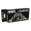 AK Interactive RCS114 WWII US Aircraft Interior Colors 6x17ml
