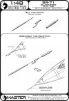 Master AM-48-132 SR-71 Blackbird - Rurka Pitota (1:48)
