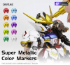 DSPIAE MKA-01 Super Metallic Color Marker Red