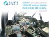 Quinta Studio QD48471 Ka-52 luminous displays for QD48470/QDS-48470 sets (Zvezda) 1/48