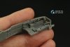 Quinta Studio QD72141 Me 410 3D-Printed coloured Interior on decal paper (Airfix) 1/72
